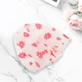 thumbnail image 5 of Unique Bargains Reusable Dots Single Layer Shower Cap 1 Pc Red, 5 of 6