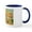 White/Navy Inside, variant on CafePress - Vintage Easter Collection Mugs - 11 oz Ceramic Mug - Novelty Coffee Tea Cup