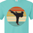 thumbnail image 4 of Inktastic Karate Martial Arts Silhouette T-Shirt, 4 of 5