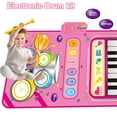 thumbnail image 2 of Alfombrilla de piano Musical Toy 2 en 1 Montessori para niñas de 1 a 2 años, 2 of 6
