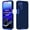 Deep blue + blue, variant on Phone Case for Motorola G Stylus 5G, Heavy Duty 3-Layer Hybrid Silicone Shockproof Cover, for Moto G Stylus 5G (2022) Protective Shell, Black