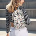 thumbnail image 6 of Yiaed Black Cat And Snake Print Backpack, Premium Laptop Backpack, Travel Backpack for Women, Lightweight Backpacks, Comfortable Back Pack-Small, 6 of 7