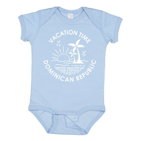 

Inktastic Vacation Time in Dominican Republic Gift Baby Boy or Baby Girl Bodysuit