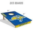 thumbnail image 4 of YouTheFan NCAA South Dakota State Jackrabbits 2' x 3' Cornhole Game, 4 of 6