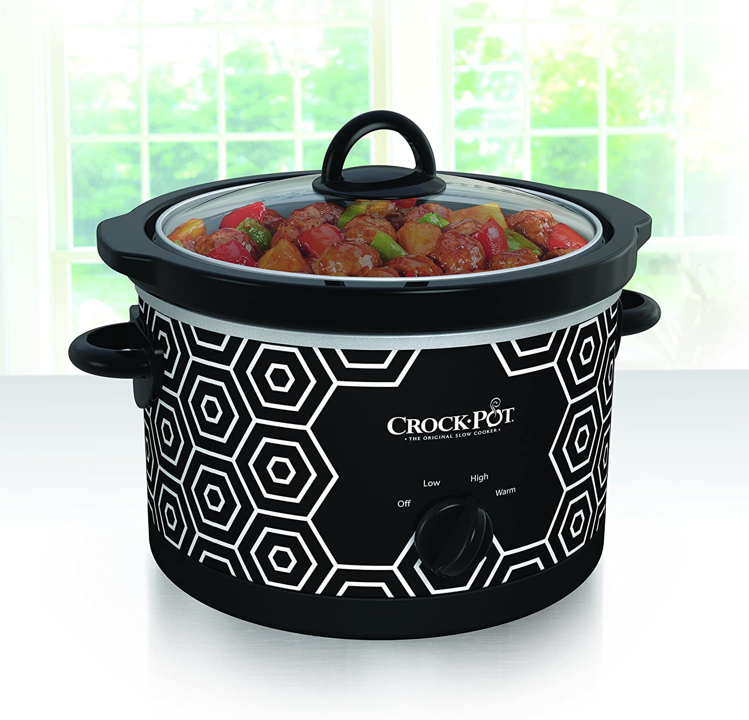Crock-Pot 4.5 QT Damask Pattern Manual Slow Cooker - Shop Cookers &  Roasters at H-E-B