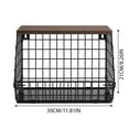 thumbnail image 3 of Creatine Multifunctional Kitchen Storage Rack Stackable Wall Organizer For Fruits Vegetables And, 3 of 5