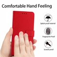 thumbnail image 4 of Flip Wallet Case for Samsung Galaxy S10 Plus with Kickstand & Wrist Strap, Shockproof TPU Inner Red, 4 of 5
