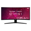ViewSonic OMNI VX3418-2KPC 34 Inch Ultrawide Curved 1440p 1ms 144Hz Gaming Monitor with AMD FreeSync Premium, Eye Care, HDMI and Display Port (Used)