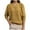 #455 Yellow, variant on Felirenzacia Women’s knit Quarterd Zip Pullover, Faux Collar Stripped Sweashirts, Soft Winter Fall Sweater,White,L