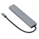 thumbnail image 3 of HUB 8-IN-1 USB C HUB TUPO-C Estacia de Acoplamiento de Acoplamiento de Hub Con 4K HD RJ45 ETHERNET USB 2.0 PD Port de Carga Compatible Con TV de Cuaderno de PC, 3 of 7
