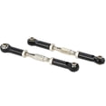 thumbnail image 1 of TISHITA 2 Piece Tuning Parts Aluminum Alloy Front Rear Servo For RC 1:10 Car black, 1 of 4