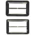 thumbnail image 1 of Maxant Buttons BK-9700 Rectangle Buckle Cover Kit, 3", Silver, 1 of 3