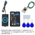 thumbnail image 2 of Fingerprint Access Controller NFC Electric Lock Control Relay Module IC Card Induction Switch S2 Fingerprint and NFC, 2 of 8