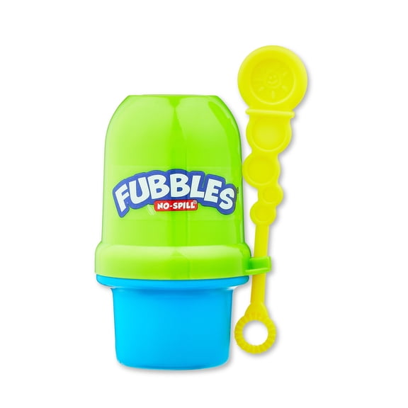 Fubbles No-Spill Green Mini Bubble Tumbler, Green, Ages 18 Months and Up