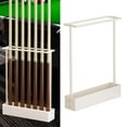 thumbnail image 1 of Soporte para tacos de billar como soporte de almacenamiento y soporte de suelo Soporte versátil para tacos también para raquetas de bádminton Fabricad Blanco, 1 of 8