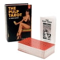 thumbnail image 5 of Baraja de cartas de tarot temática de Pulp Magazines, con personajes de la historia de la ilustración de Pulp, juego en caja con 78 cartas, 5 of 5