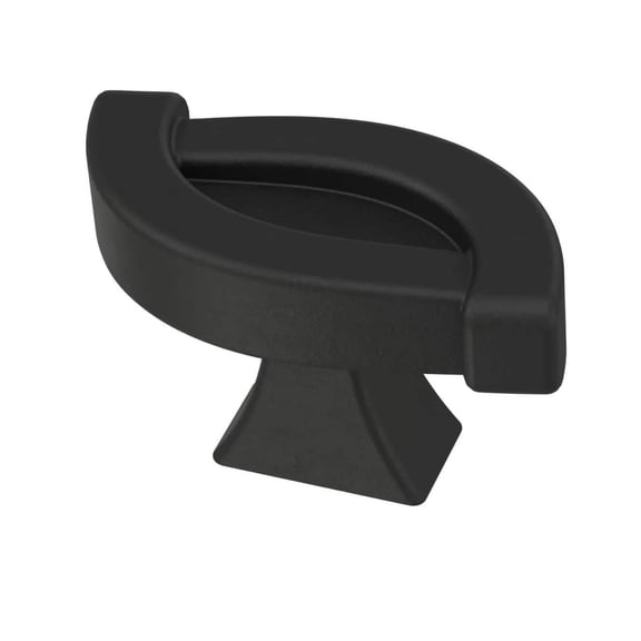 Liberty P40266C-FB 1 3/4" Matte Black Unity Cabinet Drawer Knob