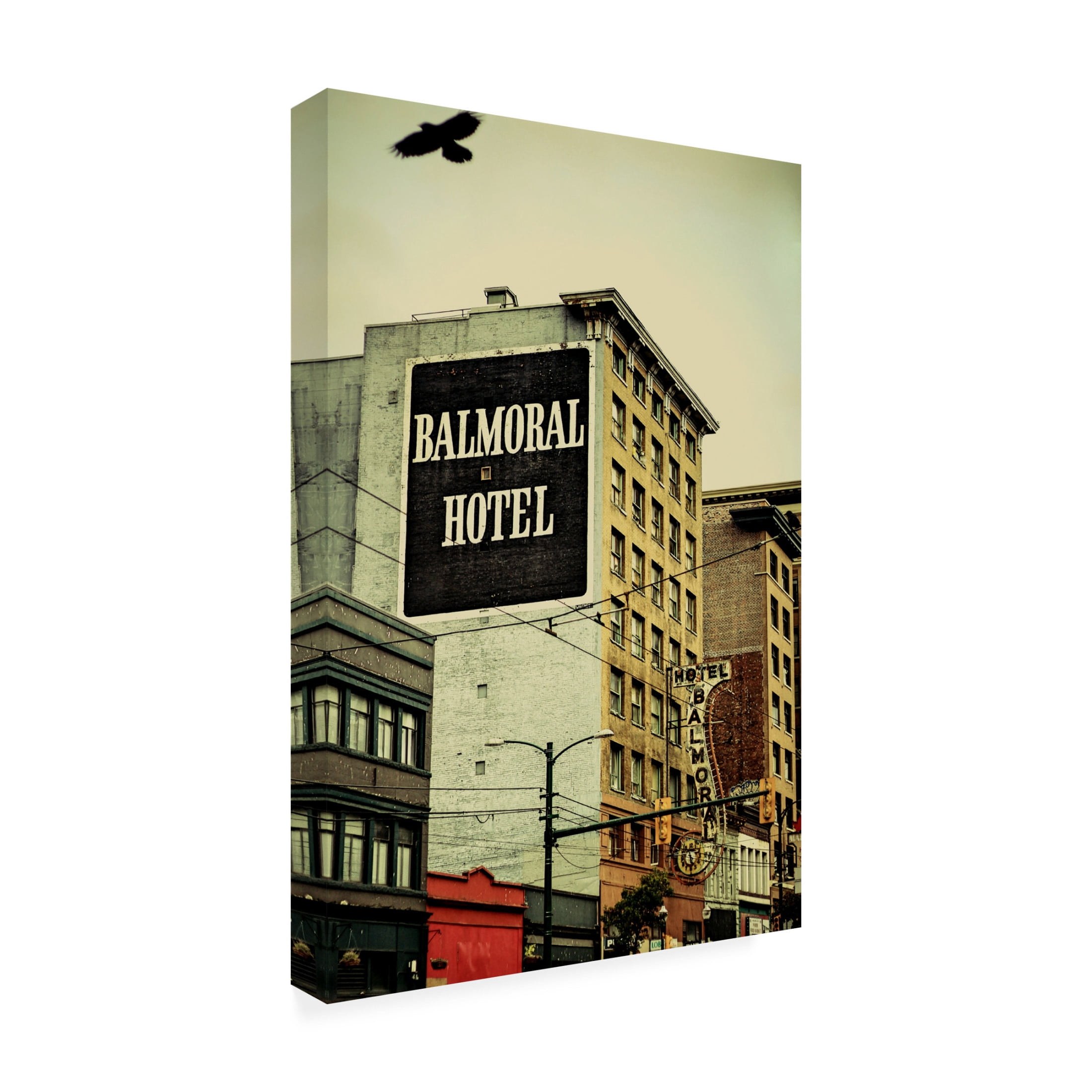 Trademark Fine Art Diego Lops Balmoral Hotel Canvas Wall Art