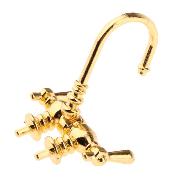 Dolluse Miniature Hardware Water Faucet Mixer Tap, For 1:12 Scale Dolluse