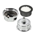 thumbnail image 4 of Unique Bargains G1/4 Air Compressor Silencers Filter, 3 Pack Intake Muffler, Silver Tone, White, 4 of 5