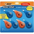 thumbnail image 1 of Cinta correctora BIC Wite-Out EZ Correct de 39,3 m, paquete de 7, 1 of 9