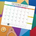 thumbnail image 2 of Rainbow Blocks Large Monthly Blotter July 2020 - June 2021 Calendar, 2 of 7