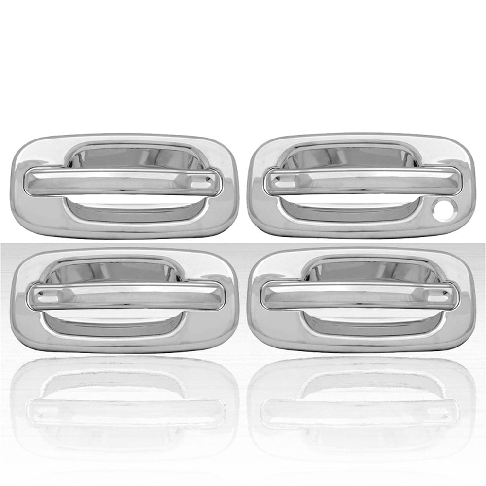 4dr Door Handle Cover Set for 20002006 Chevy Tahoe Chrome