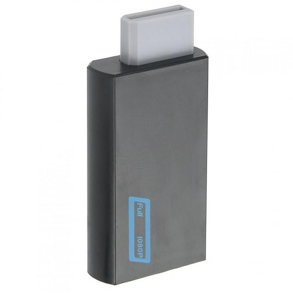 Adaptador Convertidor Wii HDMI ANGGREK 1080P 720P Conector de Salida de Video con Conector de Audio estéreo de 3,5 mm