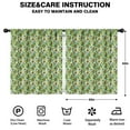 thumbnail image 2 of Blackout Kids Curtains,Green Bigfoot and Tree Pattern Childrens Insulated Curtains Set Of 2,Bedroom Essentials,Toddler Room Decor 52x63in(132x160cm), 2 of 5