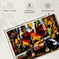 thumbnail image 6 of Elephant Stock Wine Wall Art - Horizontal Canvas Wall Art - Living Room Wall Decor - Food And Drink Canvas - Red And Black Decor - 12" x 8", 6 of 8