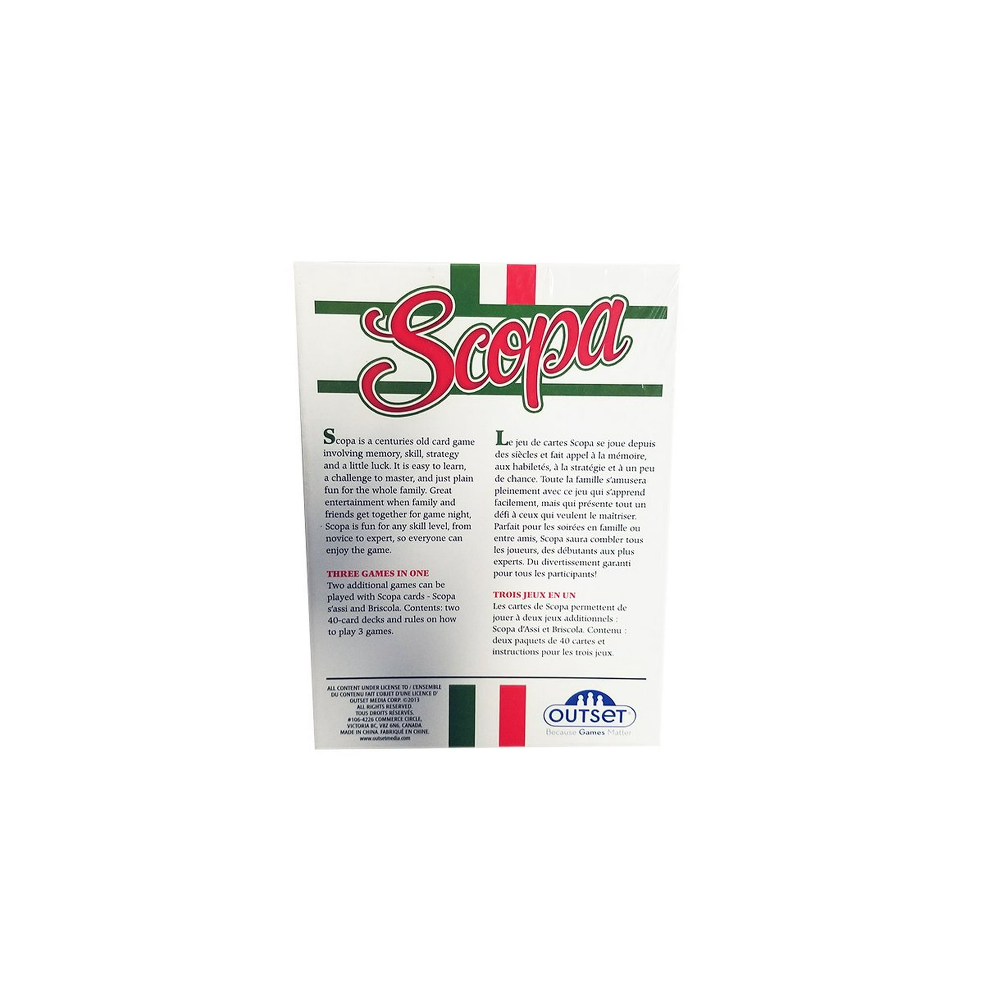Outset Media - Scopa (Traditional Italian Card Game) | Walmart Canada