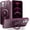 Wine Red, variant on Compatible with iPhone 12 Case & iPhone 12 Pro Case with Invisible Magnetic O-Ring Stand Translucent Case for iPhone 12 & 12 Pro 6.1" [Compatible with MagSafe][Great Grip Feeling], Rose