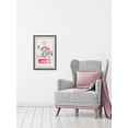 thumbnail image 4 of Pink Bed Reading Framed Painting Print, 4 of 6