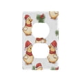 thumbnail image 3 of Switch Panel Switch Decoration 2.76x4.53x0.28 Inches Unused Outlet Cover Switch Plate Wall Plates Living Room Kitchen Bedroom Study Switches Christmas Cute Duck, 3 of 8