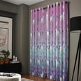 thumbnail image 3 of And Unicorn Bathroom Kitchen Outdoor Indoor Drapes Kids Window Treatment Curtain Panels, 3 of 5