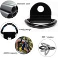 thumbnail image 3 of 6 Pieces V Mounting Ring Lashing Eyelet V Ring Made Of Stainless Steel With Load, 3 of 5