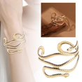 thumbnail image 2 of LPSSTORE Bracelet Pliable pour Femmes Bracelet Punk Réglable Bracelet Flexible Design Créatif Bijoux, 2 of 7