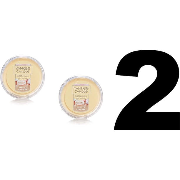 Yankee Candle Vanilla Cupcake Scenterpiece Easy Meltcup Wax Melt Cup