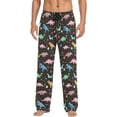 thumbnail image 2 of FREEAMG Men's Cotton Pajama Pants Lounge Sleep Pants Soft Sleepwear Pajama Bottoms with Pockets, 2 of 7
