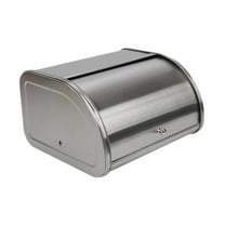DOMELAY Bread Box Bread Storage Kitchen Storage Container for Pantry Cafe Countertop Frosted