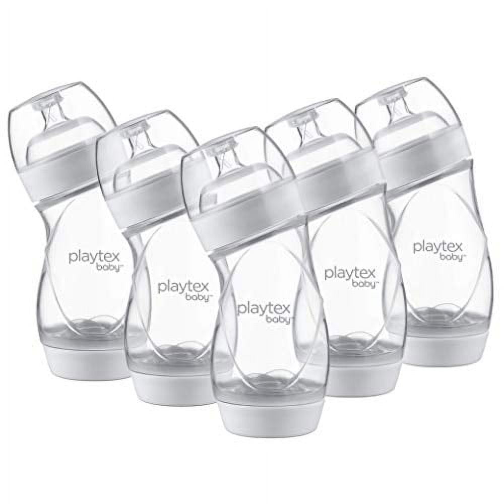 Playtex Baby VentAire Complete Tummy Comfort Baby Bottle, 9 Oz, 5 Pk