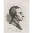 thumbnail image 2 of Jonathan Richardson the Elder 12x14 Black Ornate Wood Framed Double Matted Museum Art Print Titled: Alexander Pope, Profile (1738), 2 of 5