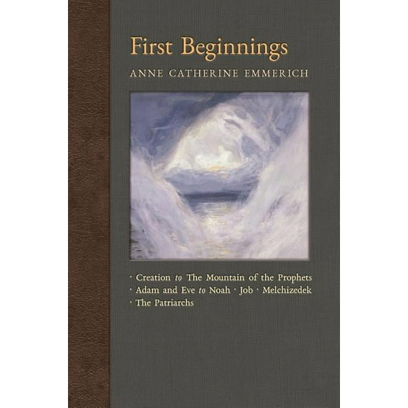 New Light on the Visions of Anne C. Emme First Beginnings: From Creation to the Mountain of the Prophets & From Adam and Eve to Job and the Patriarchs, Book 1, (Paperback)