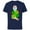 Navy, variant on Toy Story 4 Forky Green Shamrock St. Patrick's Day - Short Sleeve Cotton T-Shirt for Adults - Customized-Navy