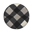 thumbnail image 2 of Multi-Size Car Tire Dust Cover Sunscreen, Corrosion, Dust And Water Keep Spare Tires Clean Argyle Plaid Dimgray_2 14 Inch, 2 of 8