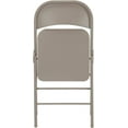 thumbnail image 6 of COSCO Steel Folding, Tan, 4-Pack Chair,, 6 of 7