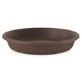 thumbnail image 2 of The HC Companies Classic 21" Plastic Round Plant Pot Saucer, Brown (6 Pack), 2 of 12