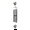 Black, variant on Wind Chime - 36in Rooster - Silver Tube