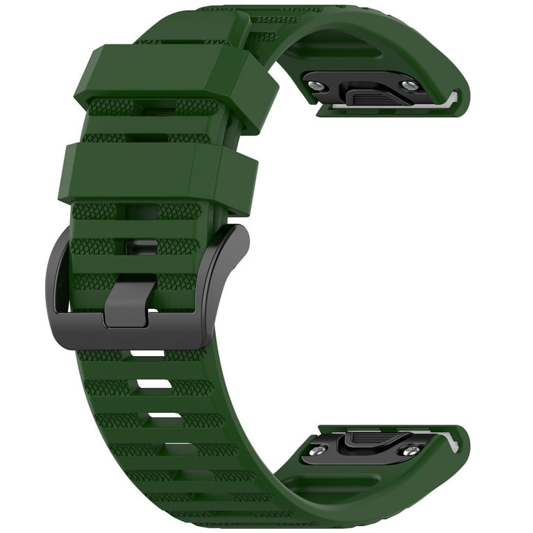 For Garmin Fenix 7X / Fenix 3 / 3 HR Nylon Watch Band Smart Bracelet 26mm  Adjustable Strap with Buckle - Pink Wholesale