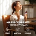 thumbnail image 4 of Kukka Soothe Massage Oil - 3.4 fl oz - Warming Muscle Relaxing Massage Oil with Peppermint & Eucalyptus, Vitamin E & Natural Extracts, 4 of 10